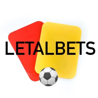 Logotipo del canal de telegramas letalbets - Letalbets 🟨🟥