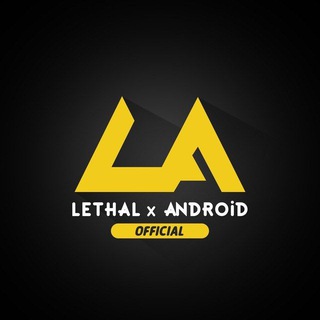 Telegram channel Lethal X Android™️ ( Official ) @LethalxAndroid logo