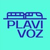 Логотип телеграм канала @letimizserbii — Plavi Voz ✈️ Летим из Сербии