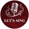 Логотип телеграм канала @letissing — Давай петь!/ Let’s sing! 🎤