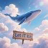 Логотип телеграм канала @letitkit — 🚀🐳 Летит Кит: SRE и не только