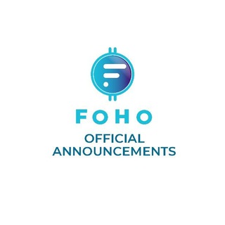 Logo of telegram channel letsfoho_ann — FOHO Official Announcements