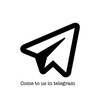 电报频道的标志 letsgotelega — Come to us in telegram