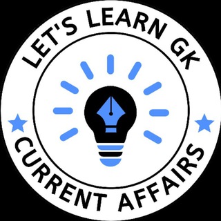 Telegram channel Let's learn Gk logo