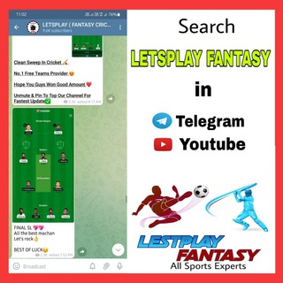 Logo saluran telegram letsplay_fantasy — LETSPLAY FANTASY
