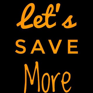 Logo of telegram channel letssavemore — Let's Save More