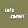 Логотип телеграм -каналу letsspeaking_clubs — Let‘s speak!