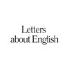 Logo de la chaîne télégraphique lettersaboutenglish - Letters about English