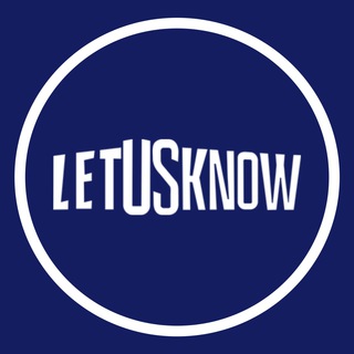 Логотип телеграм канала @letusknow_official — LetUsKnow