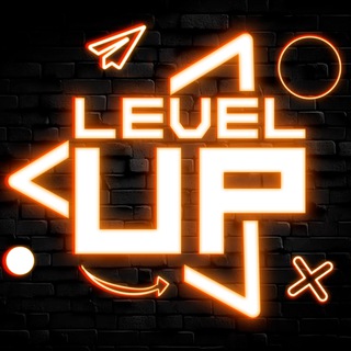 Логотип телеграм канала @level_up_tg — Level UP