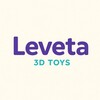 Логотип телеграм канала @leveta3d — 3D мастерская Leveta