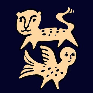 Логотип телеграм канала @levsirin_school — Лев и Сирин. Керамика