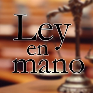 Logotipo del canal de telegramas leyenmano - 📖⚖️ Ley en mano ⚖️📖