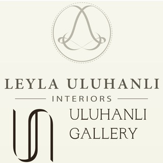 Логотип телеграм канала @leyla_uluhanli_interiors — Leyla Uluhanli: Interiors & Gallery
