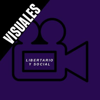 Logotipo del canal de telegramas libertarioysocial - Visuales libertarios y sociales