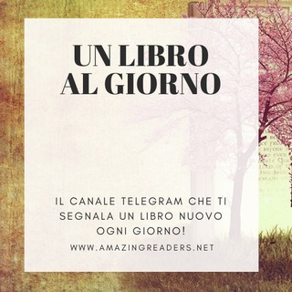 Logo of telegram channel libroalgiorno — Un libro al giorno📚