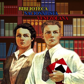 Logotipo del canal de telegramas librosnacionalistasvenezolanos - Biblioteca Venezolanista