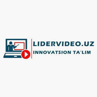 Telegram kanalining logotibi lidervideouz — Lidervideo.uz | Rasmiy kanal