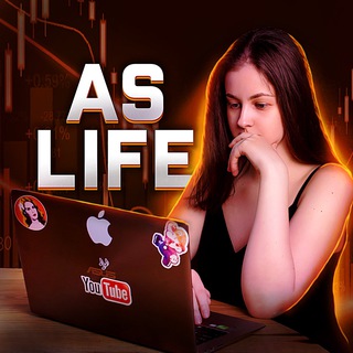 Логотип телеграм канала @life_annasorokina — AS | Life