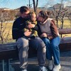 Логотип телеграм канала @lifesmironom — Мама, папа и Мирон 👶🏻