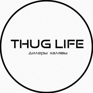 Логотип телеграм канала @lifethug — THUG LIFE