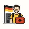 Логотип телеграм -каналу lifeworkde — Жизнь и работа в Германии 🇩🇪