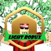 Логотип телеграм канала @light_robux — light robux