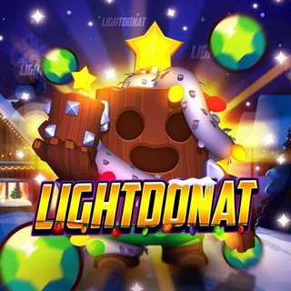 Логотип телеграм канала @lightdonat — Light Donat🖤