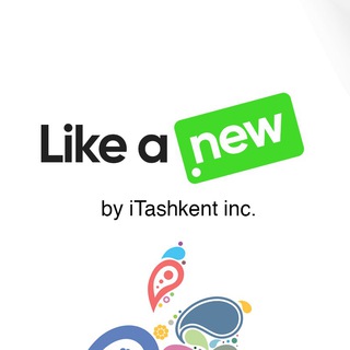Логотип телеграм канала @likenewuz — Like a new by iTashkent ✨👌🏻