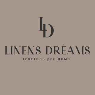 Логотип телеграм канала @linens01 — LINENS DREAMS Текстиль для дома
