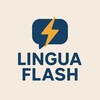 Логотип телеграм канала @lingua_flash — Захар 🇺🇸 | IELTS 7.0  DET 100 
