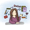 Логотип телеграм канала @linguamaoenglish — Английский язык с Юлией Обермайер