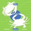 Логотип телеграм канала @lingvocrabs — крабедра русского 🦀