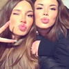 Логотип телеграм канала @lipo_o — two brunettes👩🏽‍❤️‍💋‍👩🏽🐾