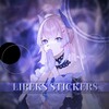 Логотип телеграм канала @lireks_stickers — ᨳ ࣪ 𝑳𝒊𝒓𝒆𝒌𝒔 る ۪