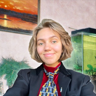 Логотип телеграм канала @lisa_delaet — лиза делает штуки