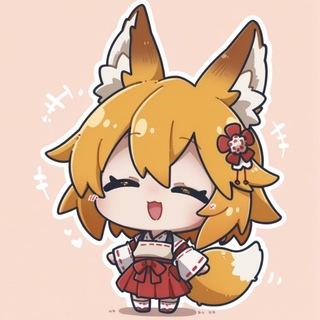 Логотип телеграм канала @lisa_plush — Лисья плюшка