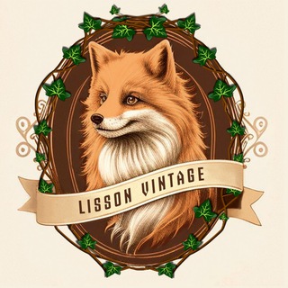 Логотип телеграм канала @lissonvintage — Lisson Vintage 🦊
