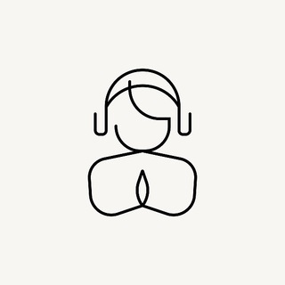 Логотип телеграм канала @listen_pray_meditate — Слушай. Молись. Размышляй.