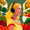 Логотип телеграм -каналу listenproductmarket — Продуктовий ринок 🎙️