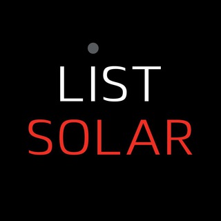 Logo of telegram channel listsolar — List.Solar - Solar Energy News