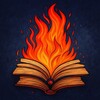 Логотип телеграм канала @lit451 — 451 градус литературы