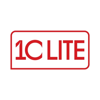 Логотип телеграм канала @lite1c — 1C Lite