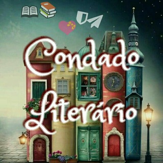 Logotipo do canal de telegrama literaria - Condado literário