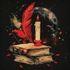 Логотип телеграм канала @litsvech — При свечах | Литература
