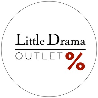 Логотип телеграм канала @littledrama_outlet — LittleDrama OUTLET %🔥