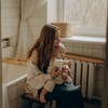 Логотип телеграм канала @littlefeetbigworries — Маленькие ножки, большие заботы