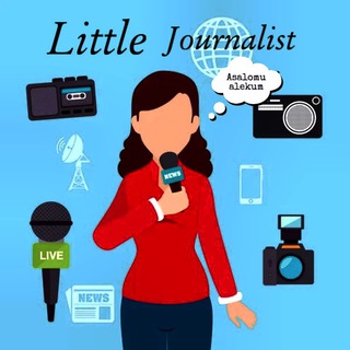 Telegram channel little journalist logo