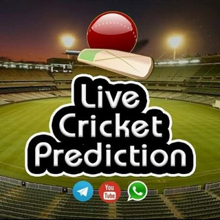 टेलीग्राम चैनल का लोगो live_cricket_predictio — LIVE CRICKET PREDICTION 100%