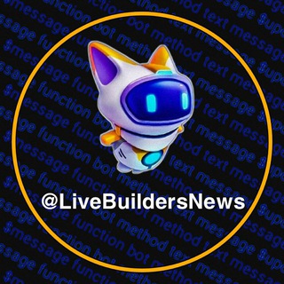 Telegram kanalining logotibi livebuildersnews — ✈️LiveBuildersBot